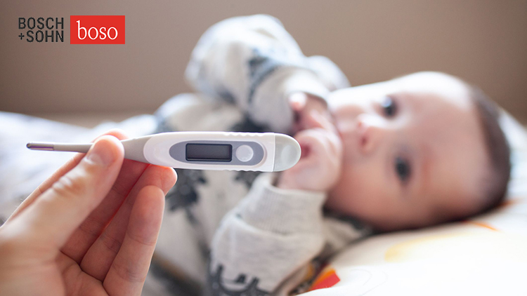 Bạn nên chọn máy đo nhiệt độ cho trẻ sơ sinh có đầu mềm và tay cầm rộng